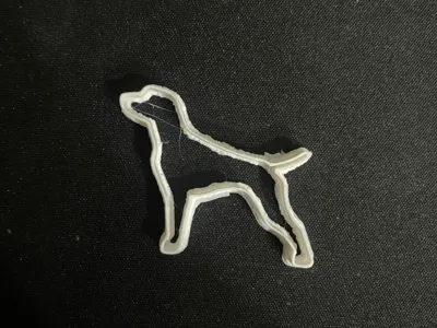 German Shorthaired Pointer cookie cutter