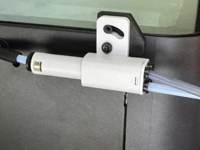 Adapter to mount 4-in-1 PTFE Splitter to X1C & P1S