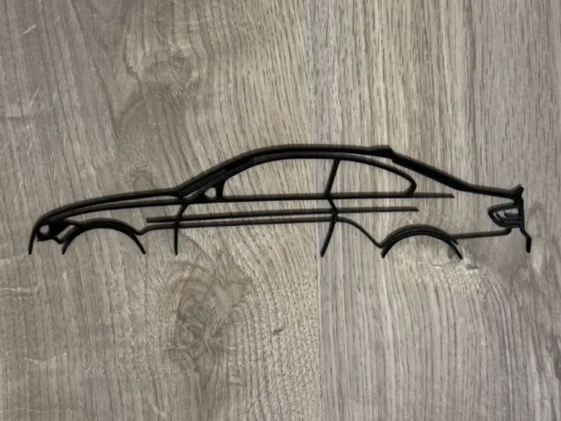 BMW 335i silhouette