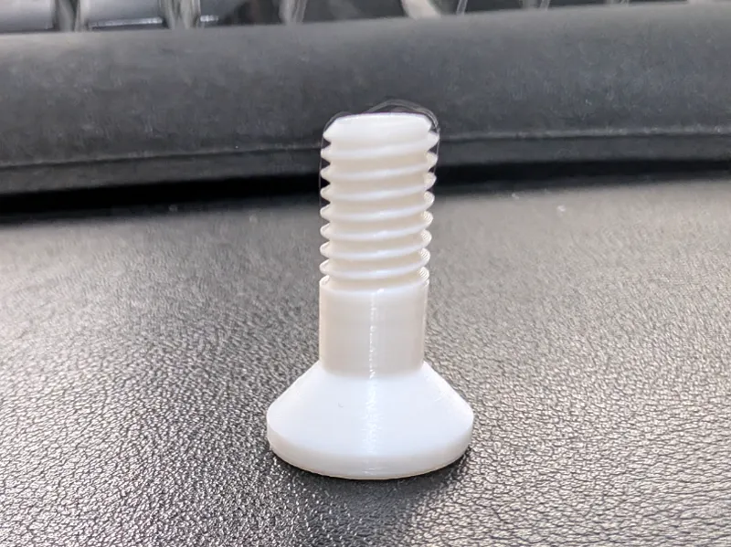 Isolated R2D2 Leg Screw