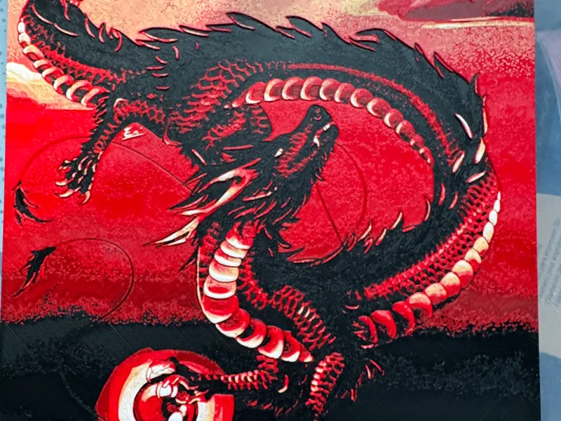 Oriental Hueforge Dragon