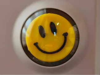 A1/A1 Mini Acid Smiley Extruder Wheel