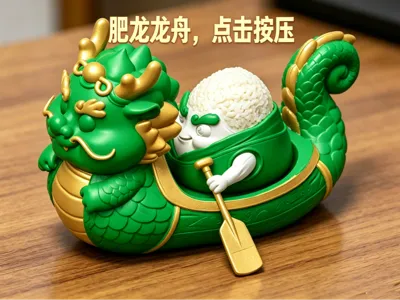 Press Fat Dragon Boat