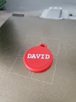 Custom Text Spinner Keychain AMS