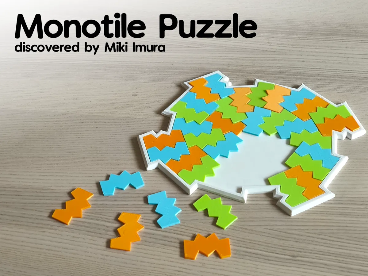 Puzzle Monotuile aperiodique