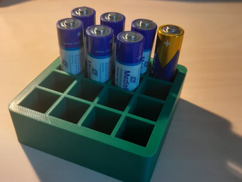 Easy print 16x AA battery Holder