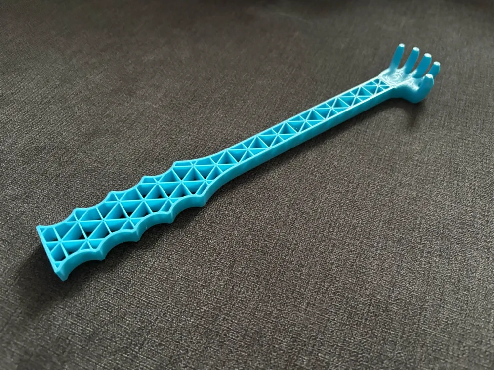 Simple and easy to print back scratcher - Free 3D Print Model - MakerWorld