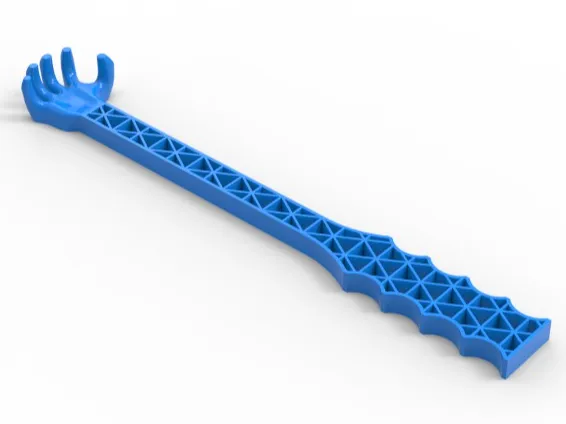Simple and easy to print back scratcher - Free 3D Print Model - MakerWorld