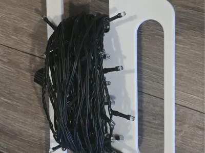 christmas lightning storage device