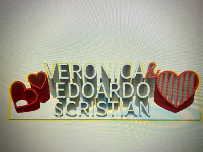 3D lettering 