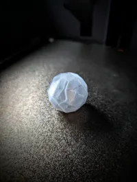 Sphère low poly - rhombicosidodécaèdre — photo 4