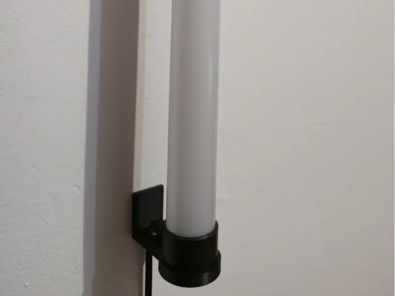 Wall Mount for LED Tube/Bar (TEMU Compatible)