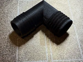 Generic 90degree barbed fitting 5/8" OD