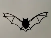 Chauve-souris Halloween - déco murale — photo 2