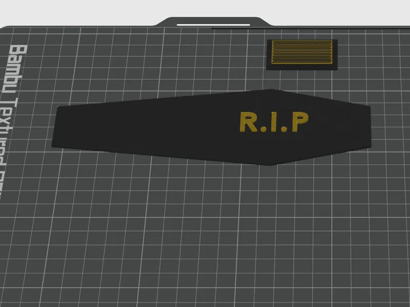 Hamster coffin