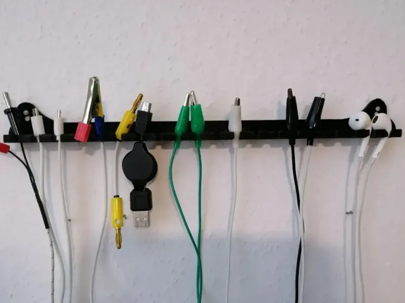 Sturdy Cable holders in different sizes