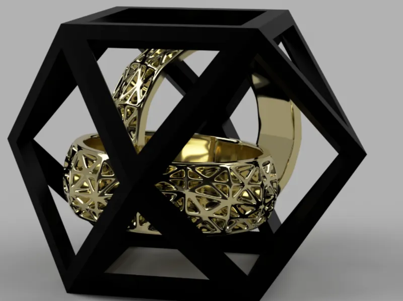 Rings in Octahedron 