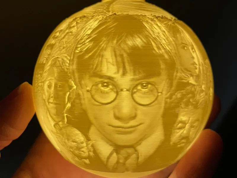 Bola de navidad Harry Potter