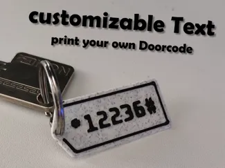 Keychain Tag (customizable)