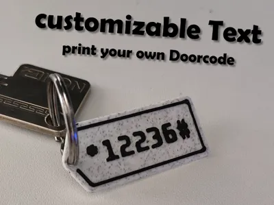 Keychain Tag (customizable)