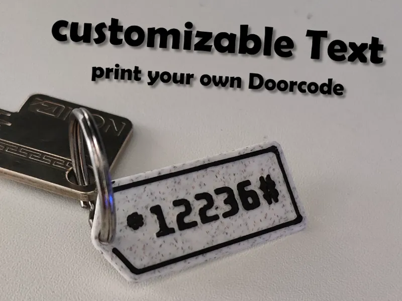 Keychain Tag (customizable)