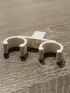 Ski Poles Holder WITHOUT Hole Cap