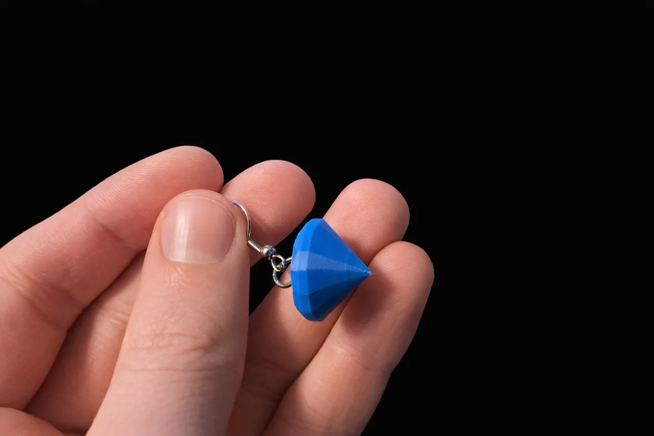 Diamond Earrings view 2