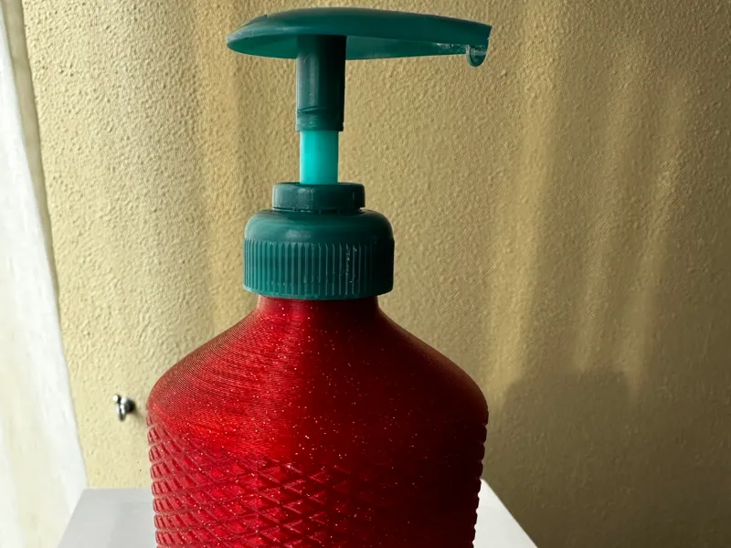 Liquid soap, shampoo, conditioner bottle