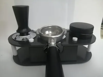 Coffee Tamper & Portafilter Stand (58,54,53mm)