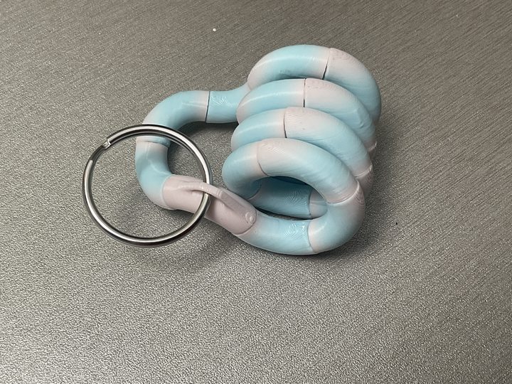 Miniatura 4 do modelo 3D 3D 打印Tangle 扭扭乐 无需胶水 快速拼装