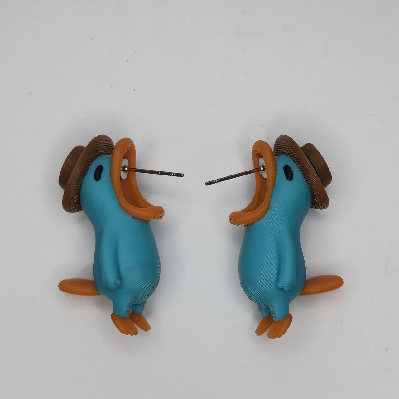 Perry the Platypus Chomper Earrings view 2