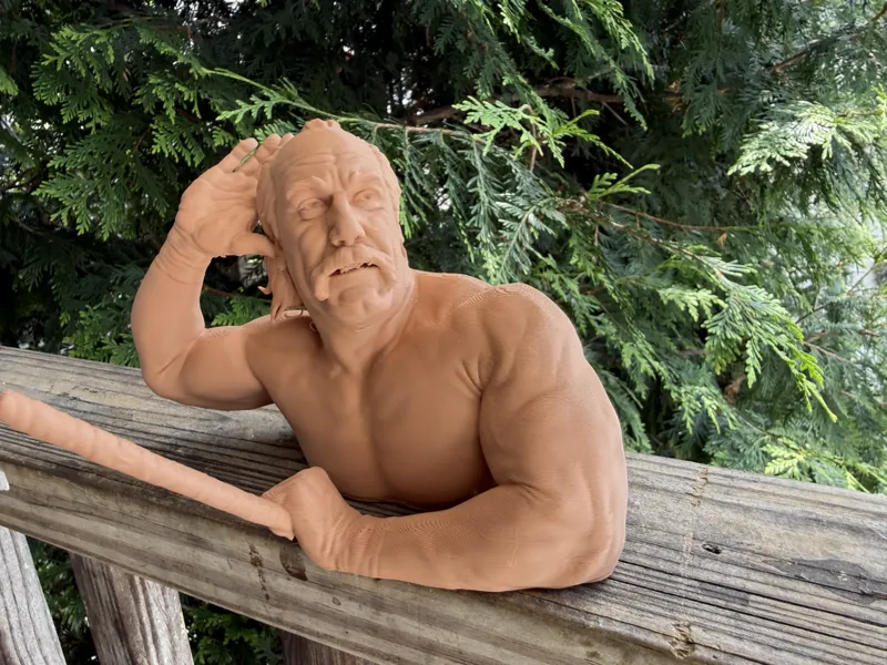 Hulk Hogan Ear Cupping Bust