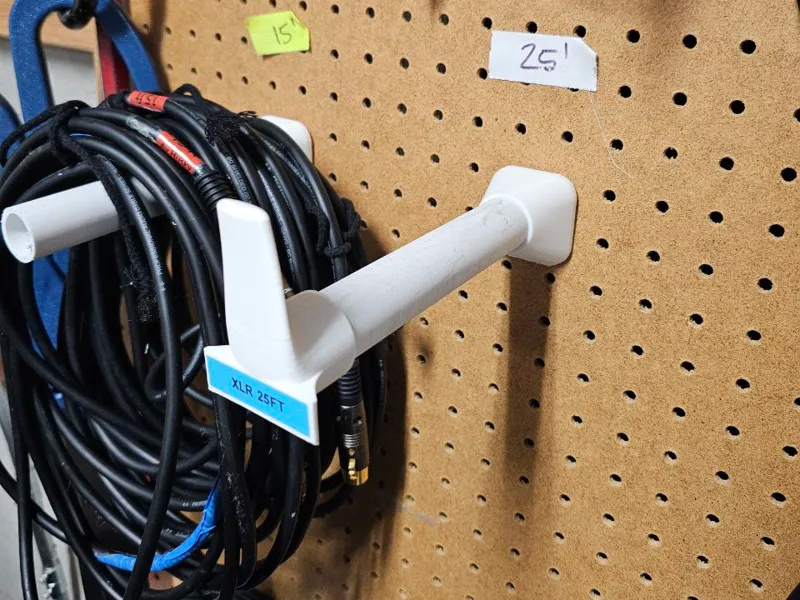 Pegboard Cable Hangers