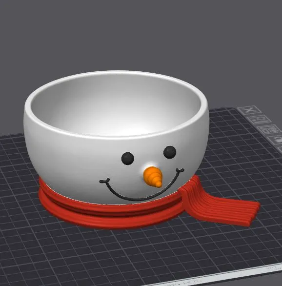 Snowman Bowl view 4