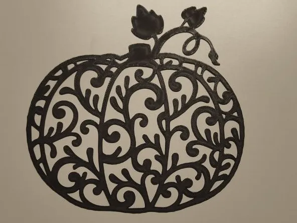 Citrouille fantastique — déco murale