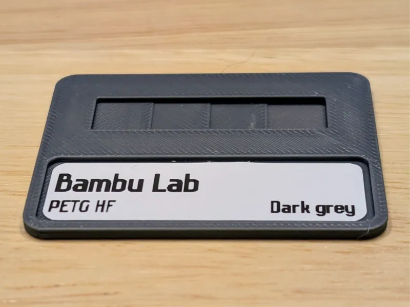 Filament swatch