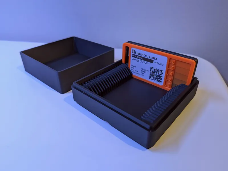 Medium Box for Short Filament Sample Cards