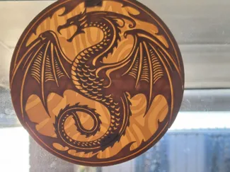 dragon light art 1
