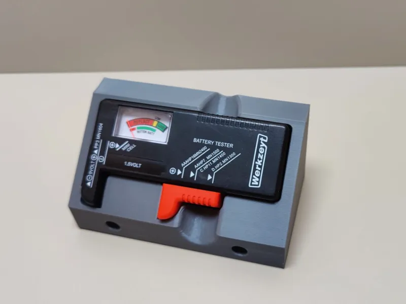 Battery Tester Wall Mount