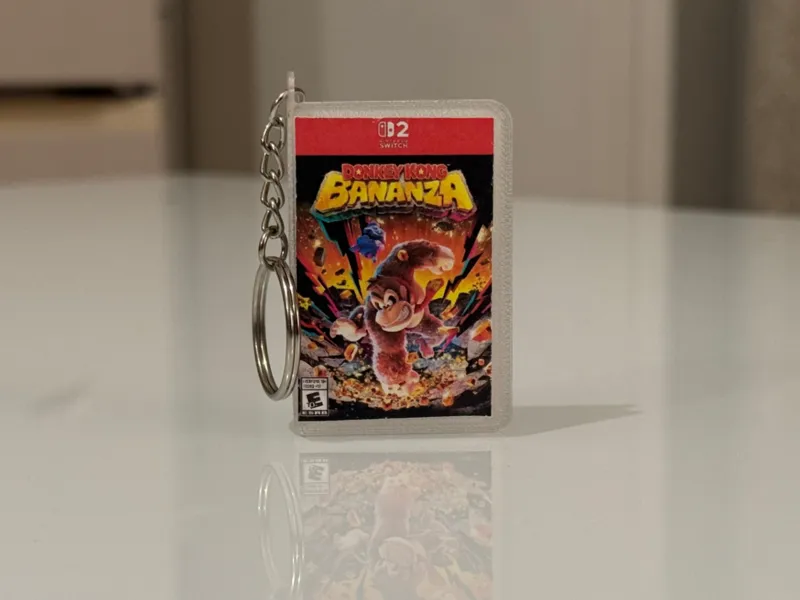 Mini Custodia portachiavi giochi Nintendo Switch
