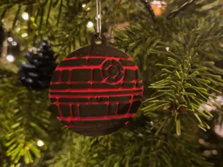 Death star christmas ornament