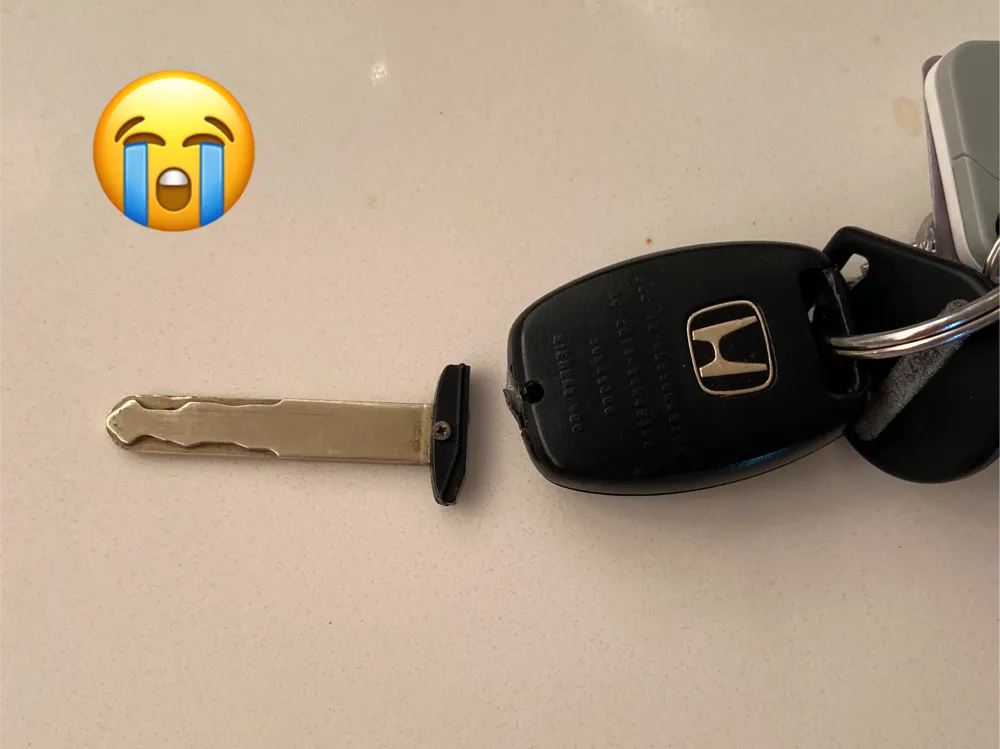 Honda Key Fob Keyless Entry Remote Shell Case Free 3d Print Model