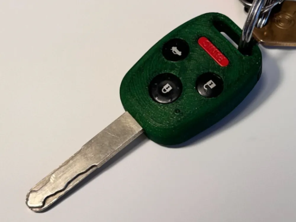 Honda Key Fob Keyless Entry Remote Shell Case Free 3d Print Model