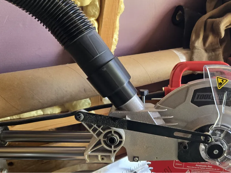 Tool Shop 10in Miter to 2.5in DeWalt Vac Adapter
