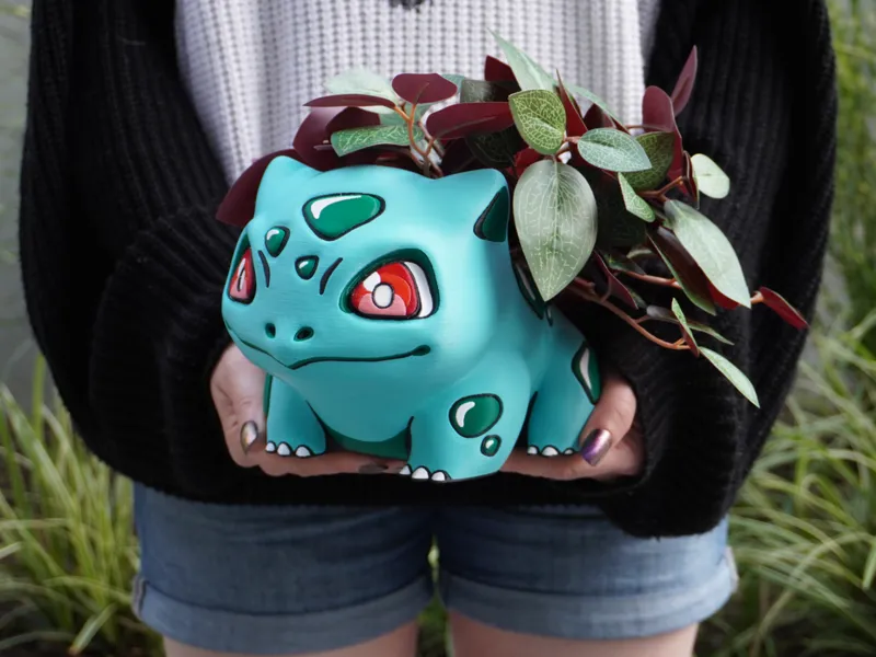 Bulbasaur planter - multicolour