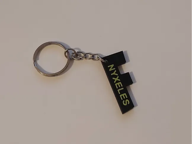 Llavero Fortnite con nombre personalizable 