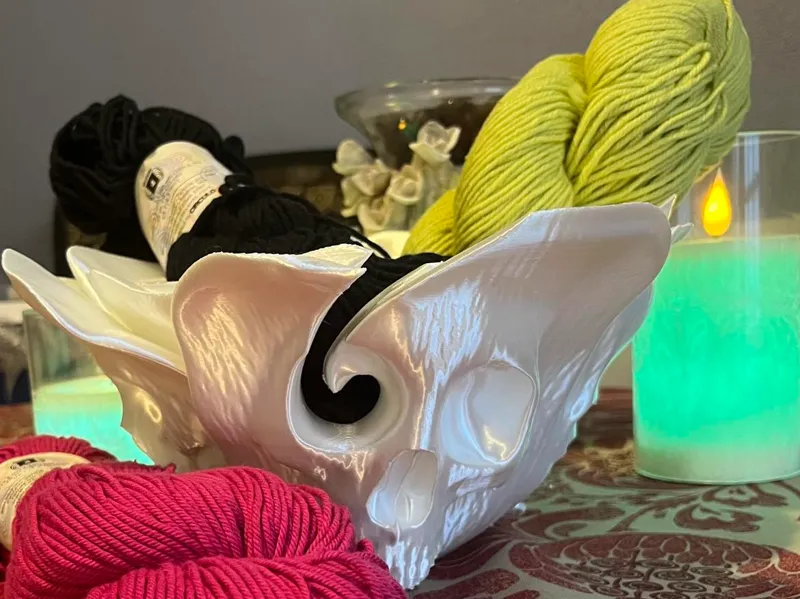 Forbidden Rose Yarn Bowl
