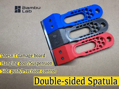 Double-sided Scraper, Push-straight, Precision Control, Door Hanging, Hanging, Comfortable Grip, Built-in Limit