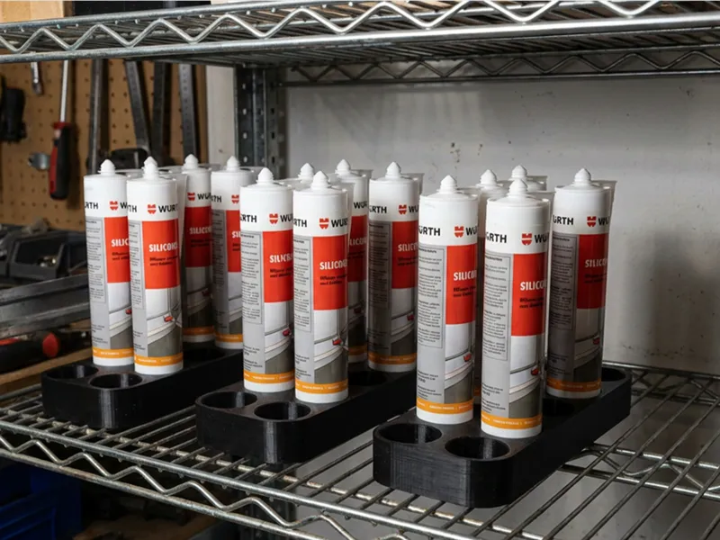 Silicon Tube Holder for 10 Tubes Fast Print h2s
