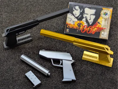 Goldeneye 007 64 - PP7 with Silencer Prop Replica
